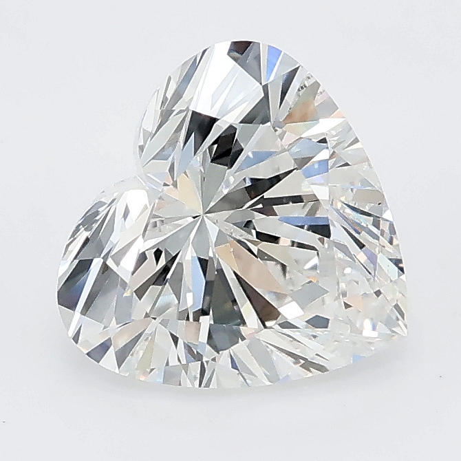 2.01ct Heart lab grown diamond