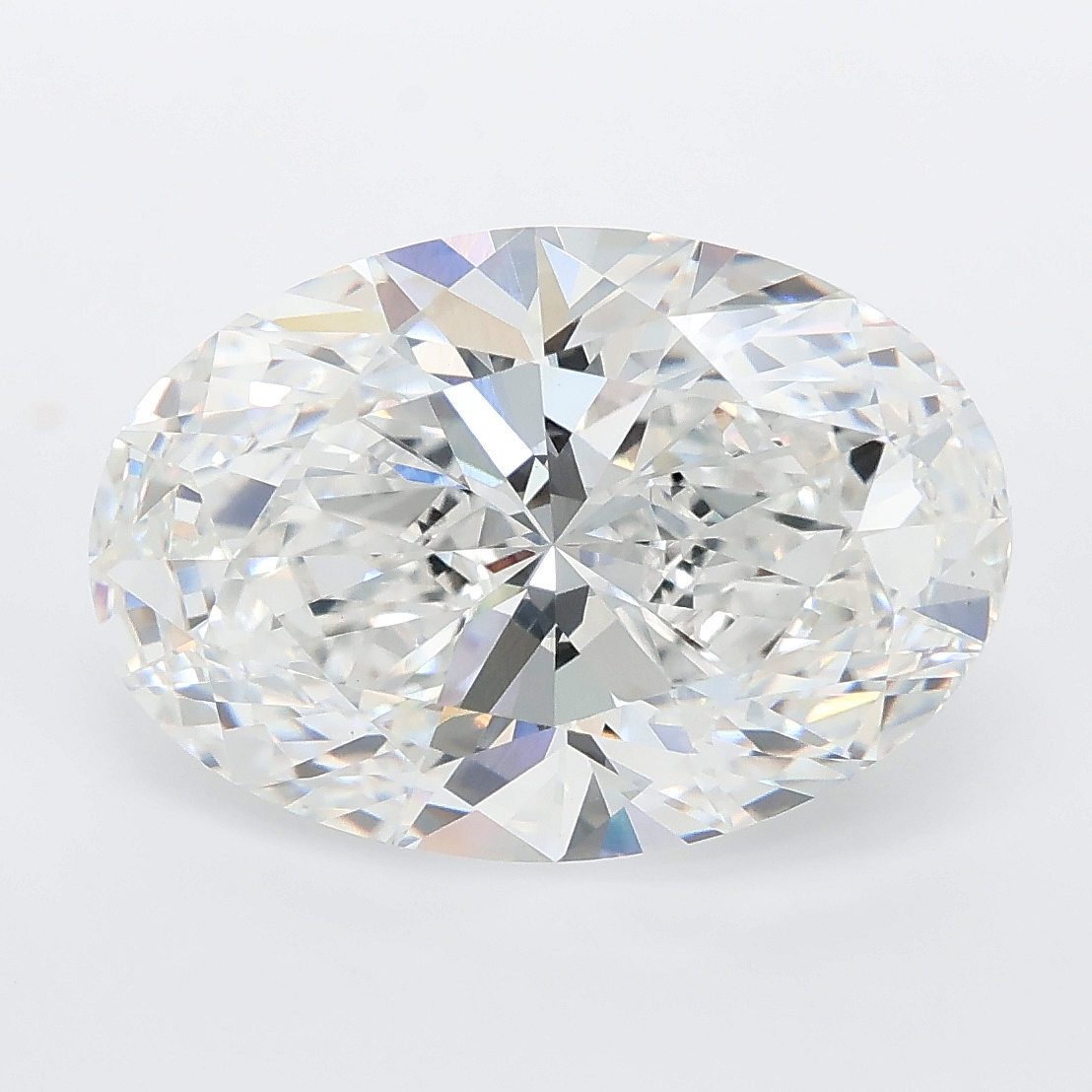 6.56ct Oval lab grown diamond