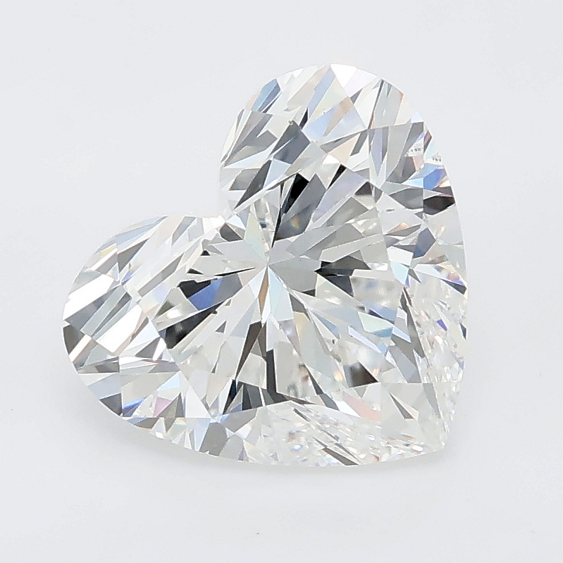 3.04ct Heart lab grown diamond