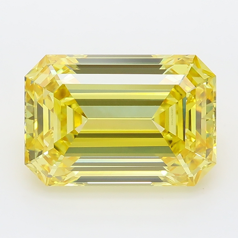4.02ct Emerald lab grown diamond