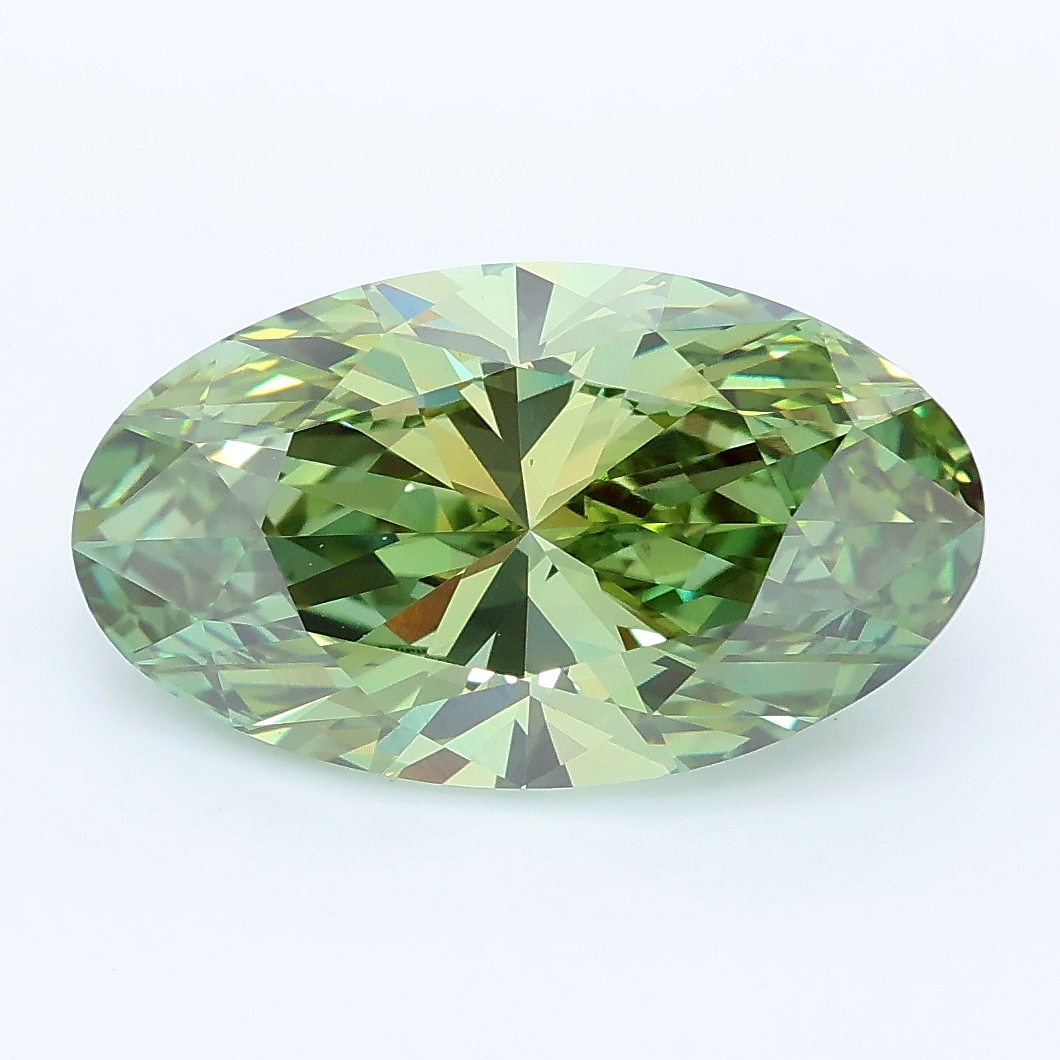 4.20ct Moval cut lab grown diamond