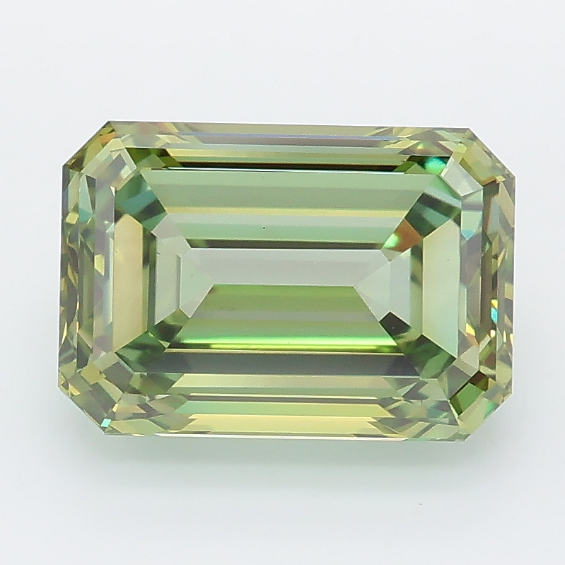 3.63ct Emerald lab grown diamond