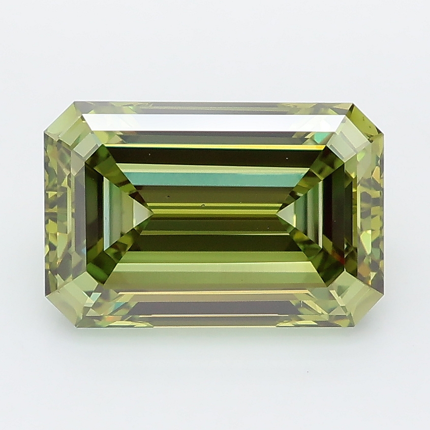 3.53ct Emerald lab grown diamond
