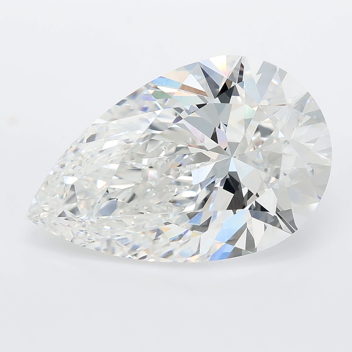 6.24ct Pear lab grown diamond