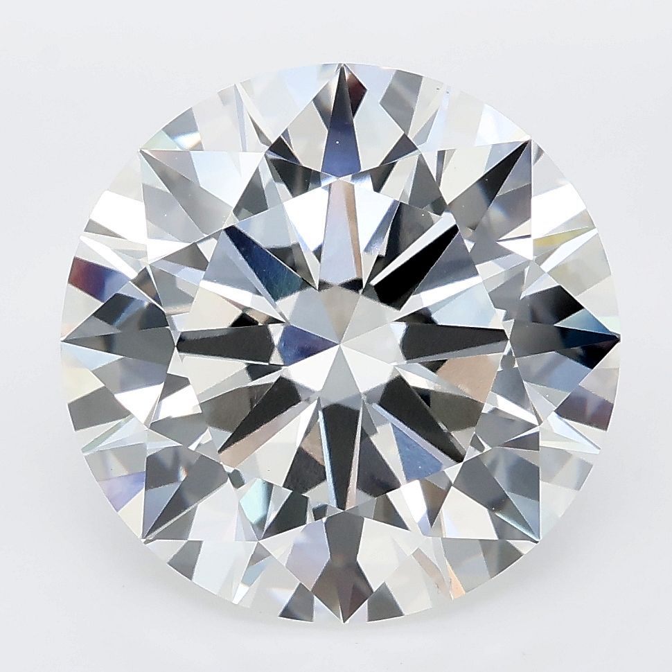 8.08ct Round lab grown diamond