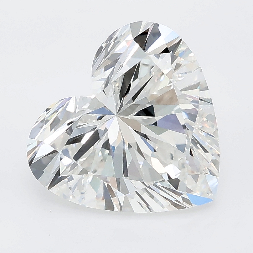 3.50ct Heart lab grown diamond