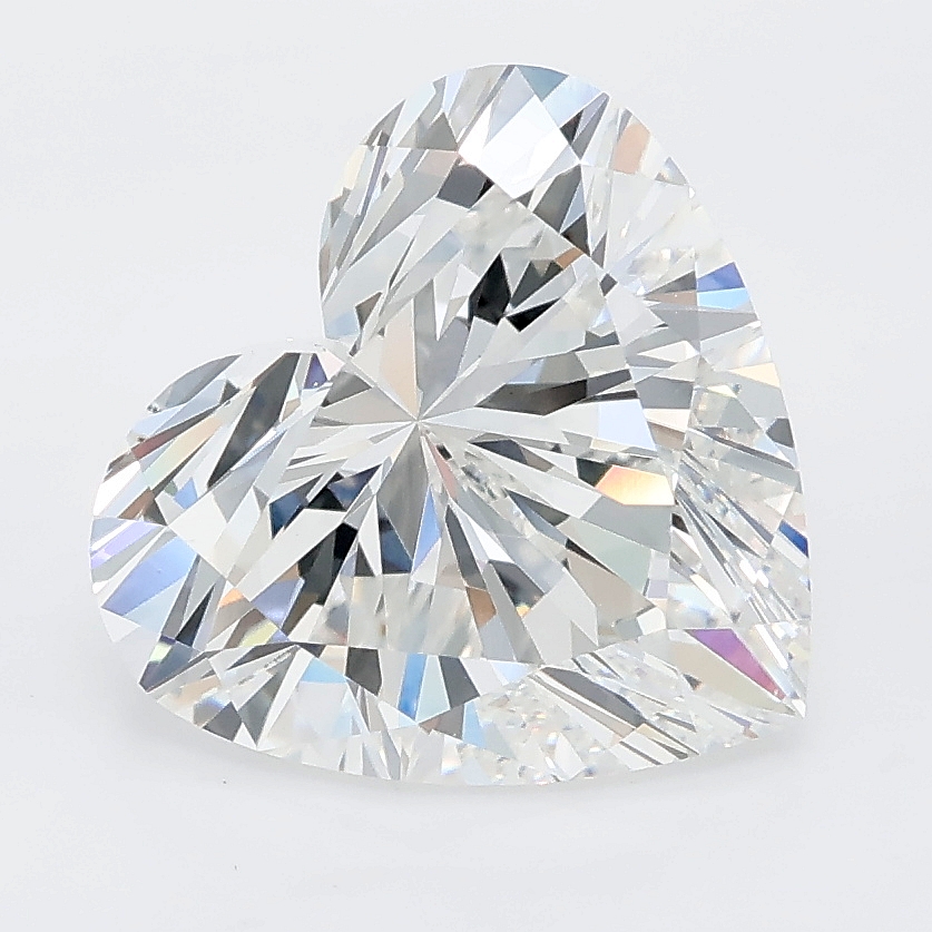 4.06ct Heart lab grown diamond