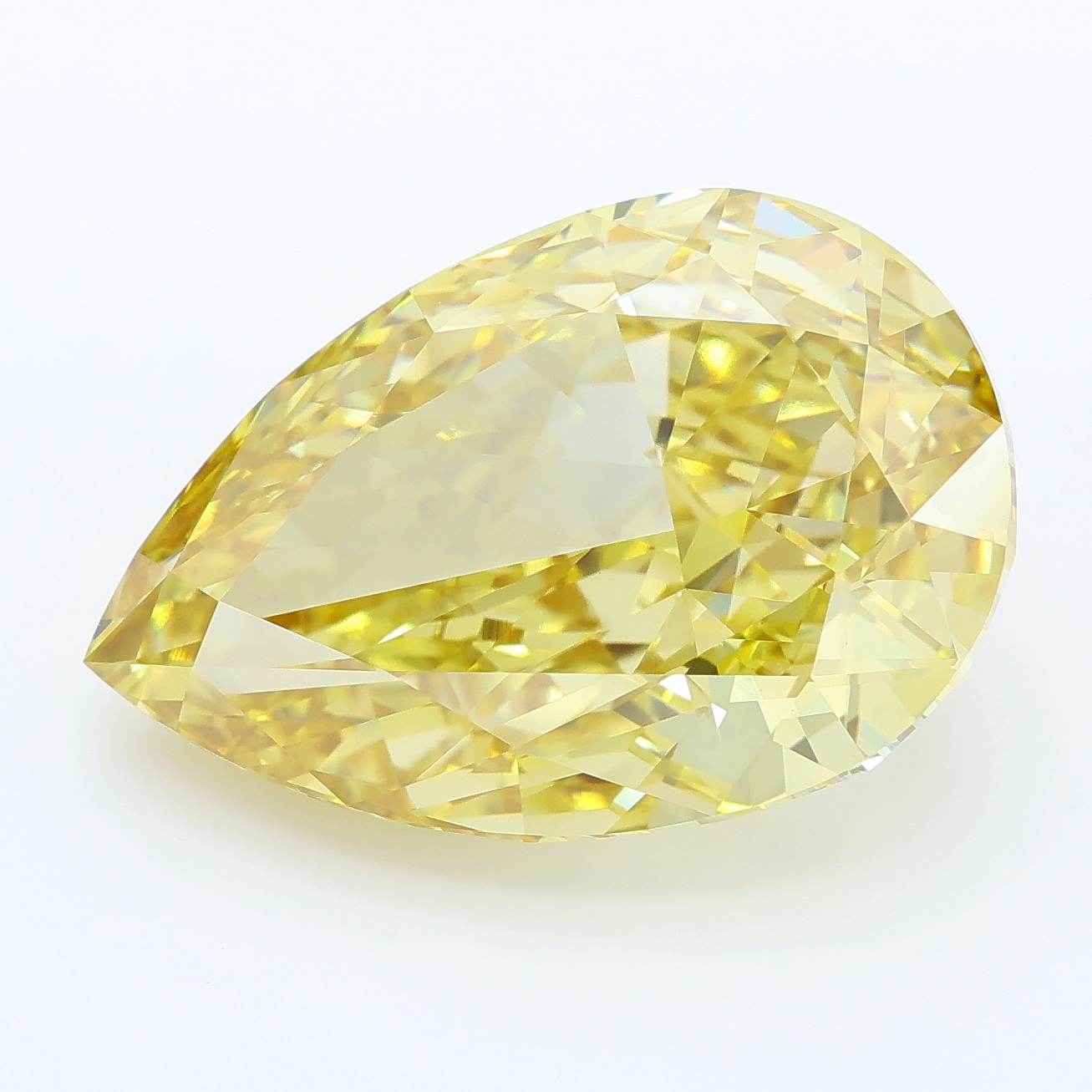 13.30ct Pear lab grown diamond