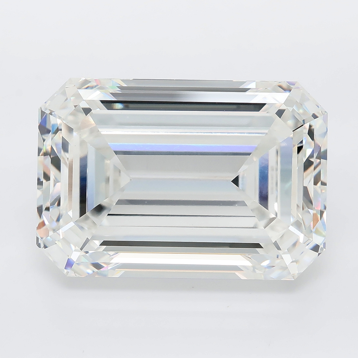17.03 ct Emerald lab grown diamond F VVS2