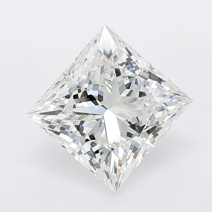 1.75 ct Princess lab grown diamond E VVS2