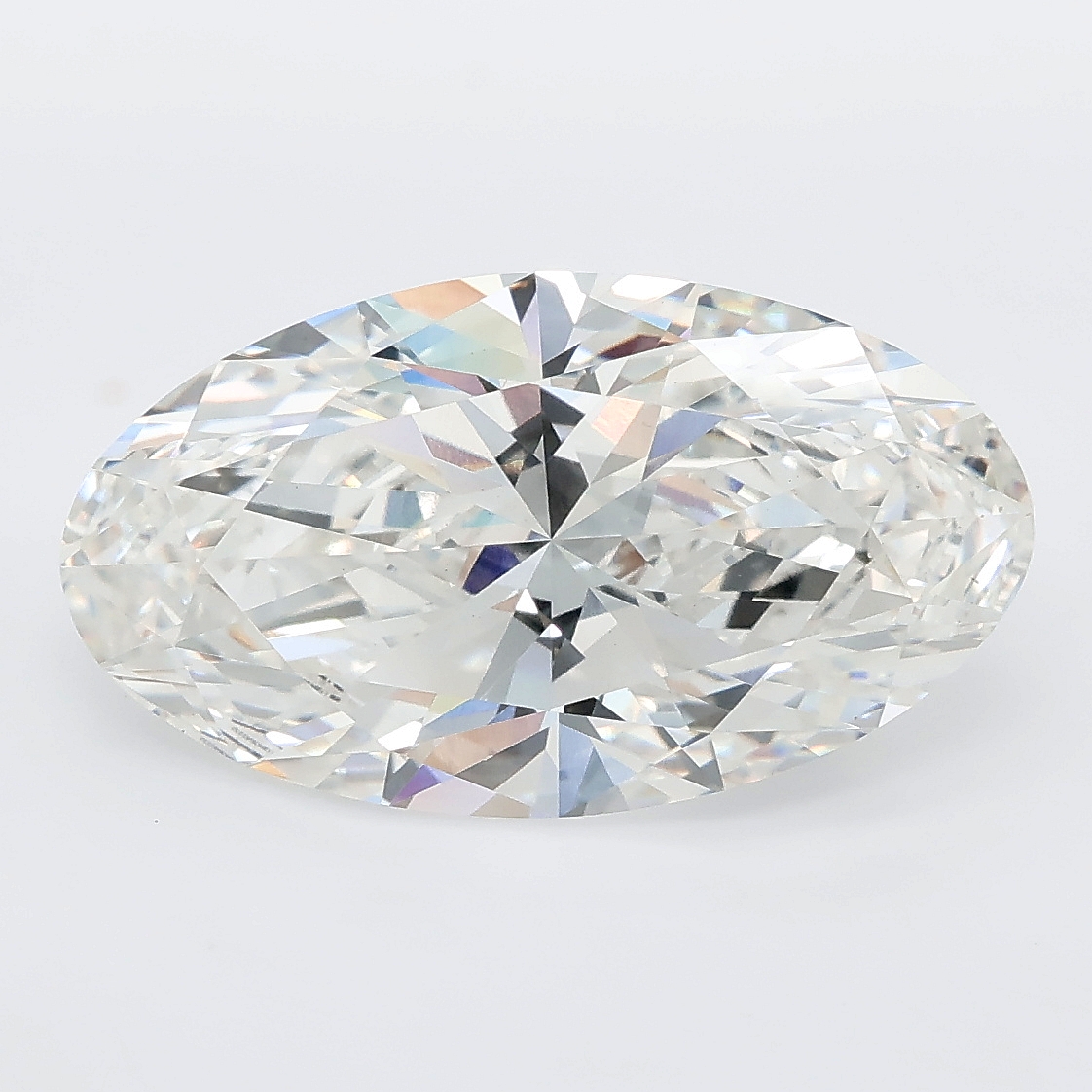 5.09 ct Moval Cut lab grown diamond F VVS2