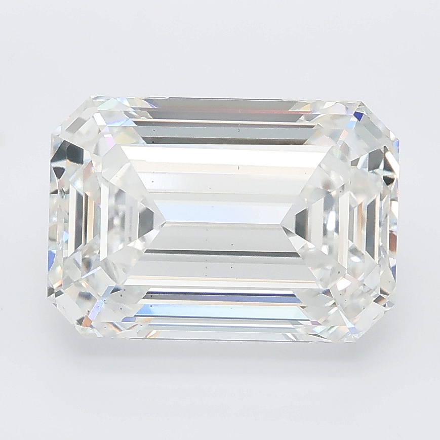 4.58 ct Emerald lab grown diamond E VS2