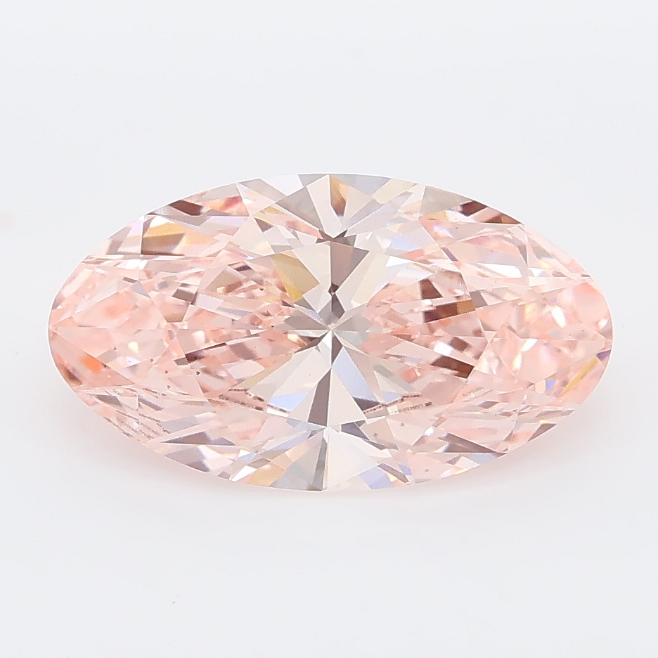 2.57 ct Moval Cut lab grown diamond VS1