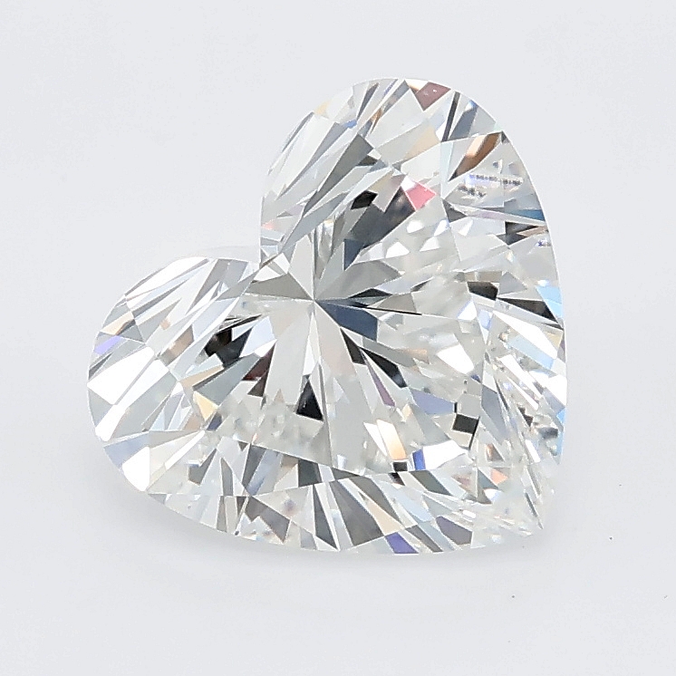 2.27 ct Heart lab grown diamond D VVS2