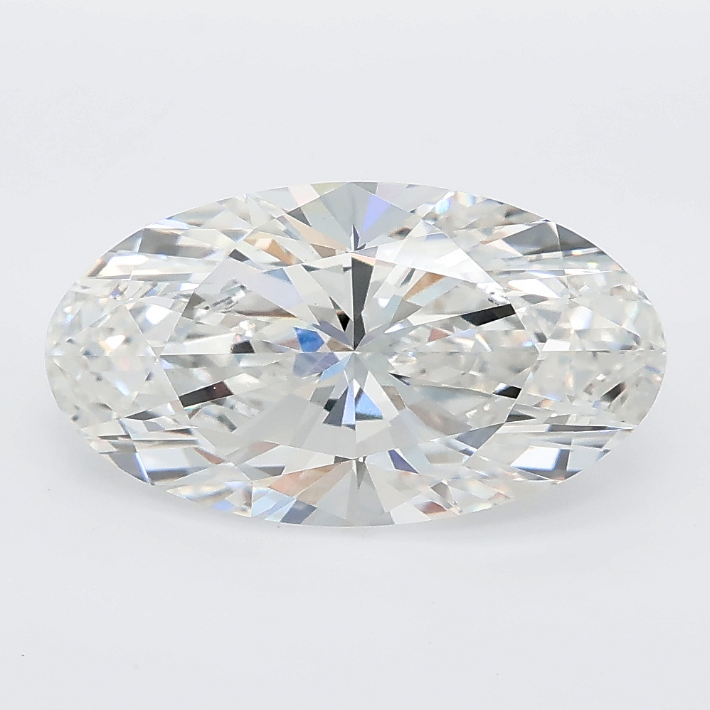 3.51 ct Moval Cut lab grown diamond E VVS2