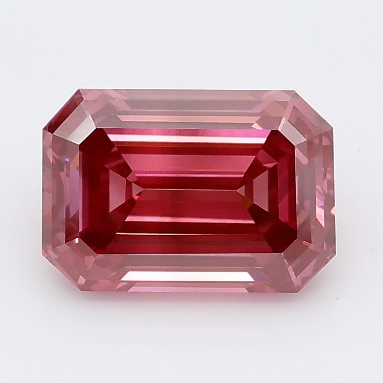 2.43 ct Emerald lab grown diamond VS2