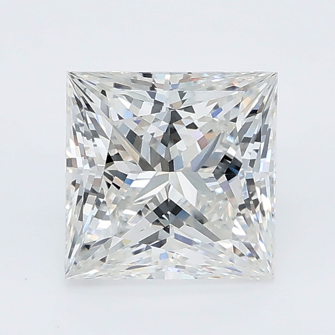 1.98 ct Princess lab grown diamond E VVS2