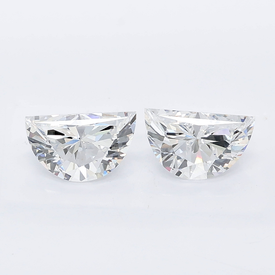 1.45ct Half moon lab grown diamond