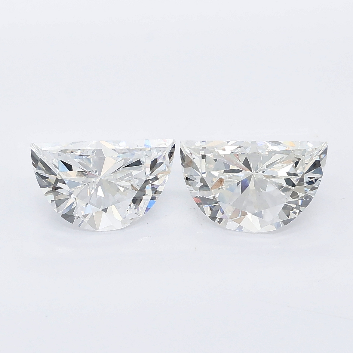 2.10ct Half moon lab grown diamond