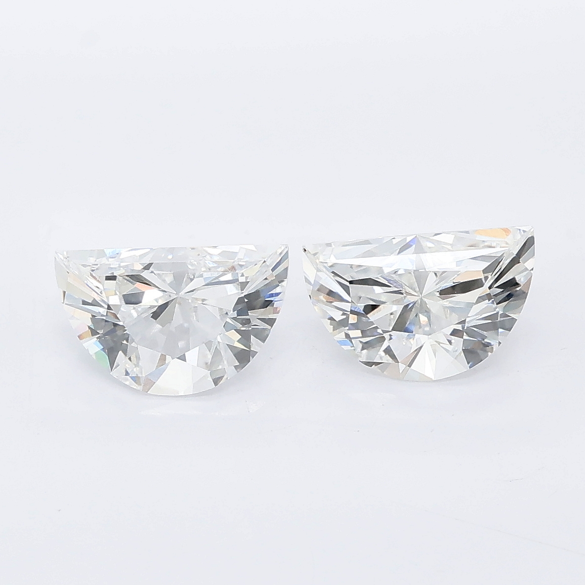 2.00ct Half moon lab grown diamond
