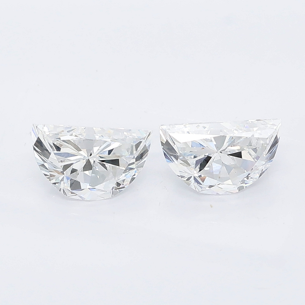 1.17ct Half moon lab grown diamond