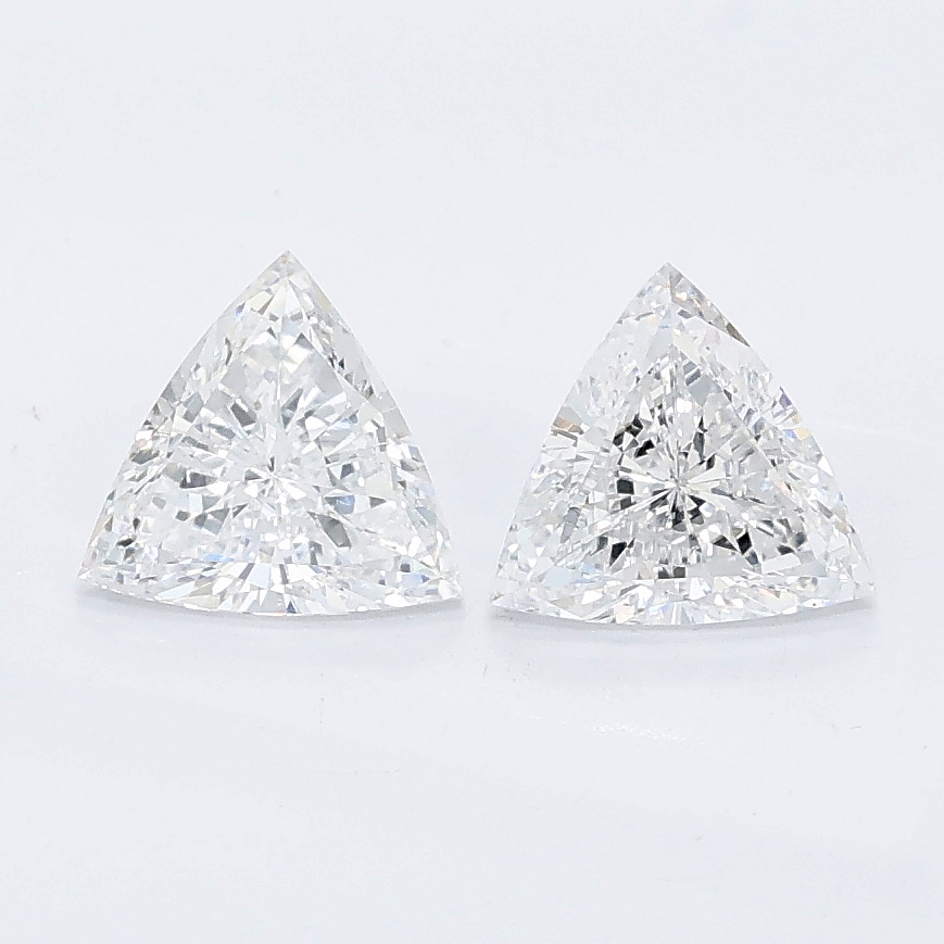 0.88ct Trilliant lab grown diamond