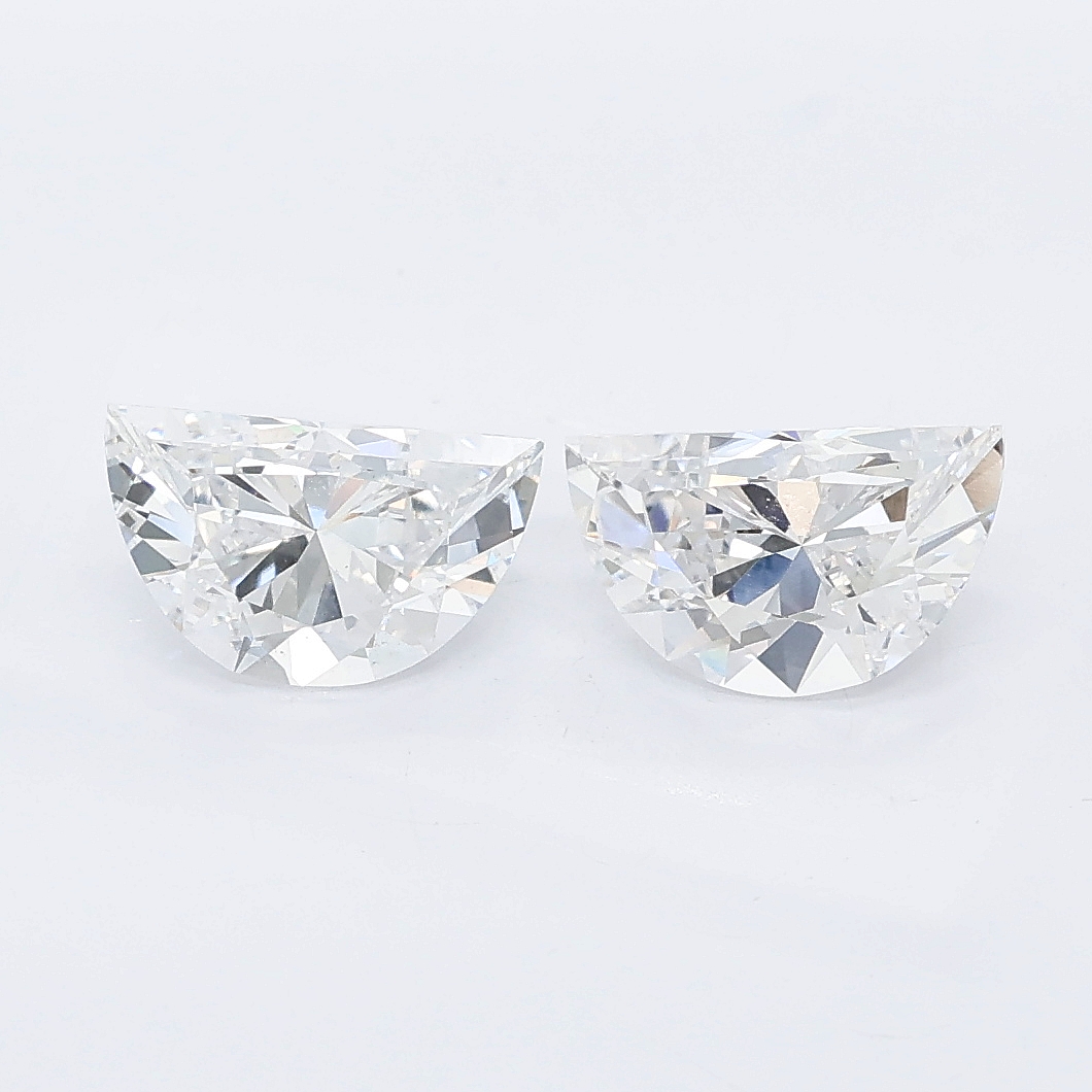 1.32ct Half moon lab grown diamond