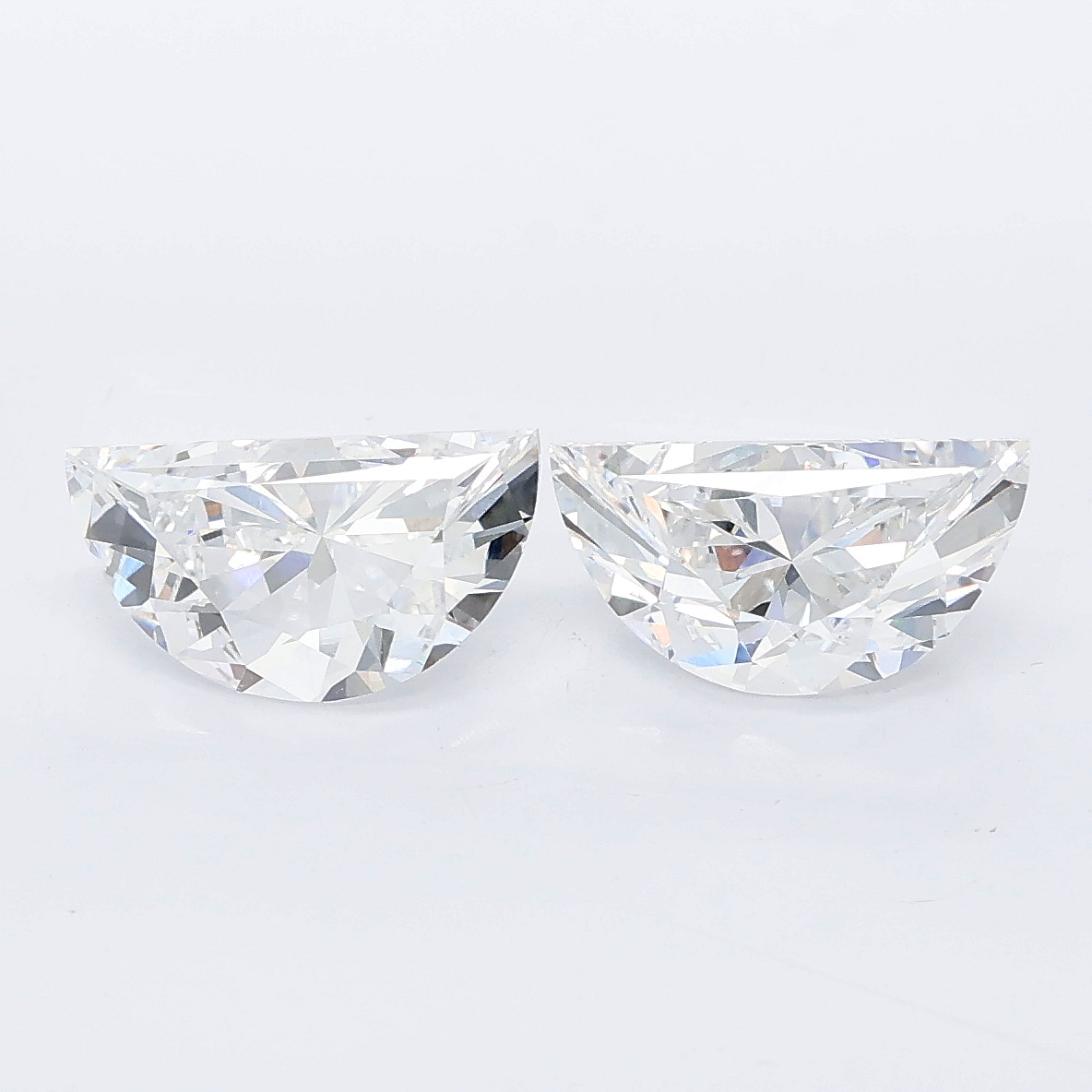 2.05ct Half moon lab grown diamond