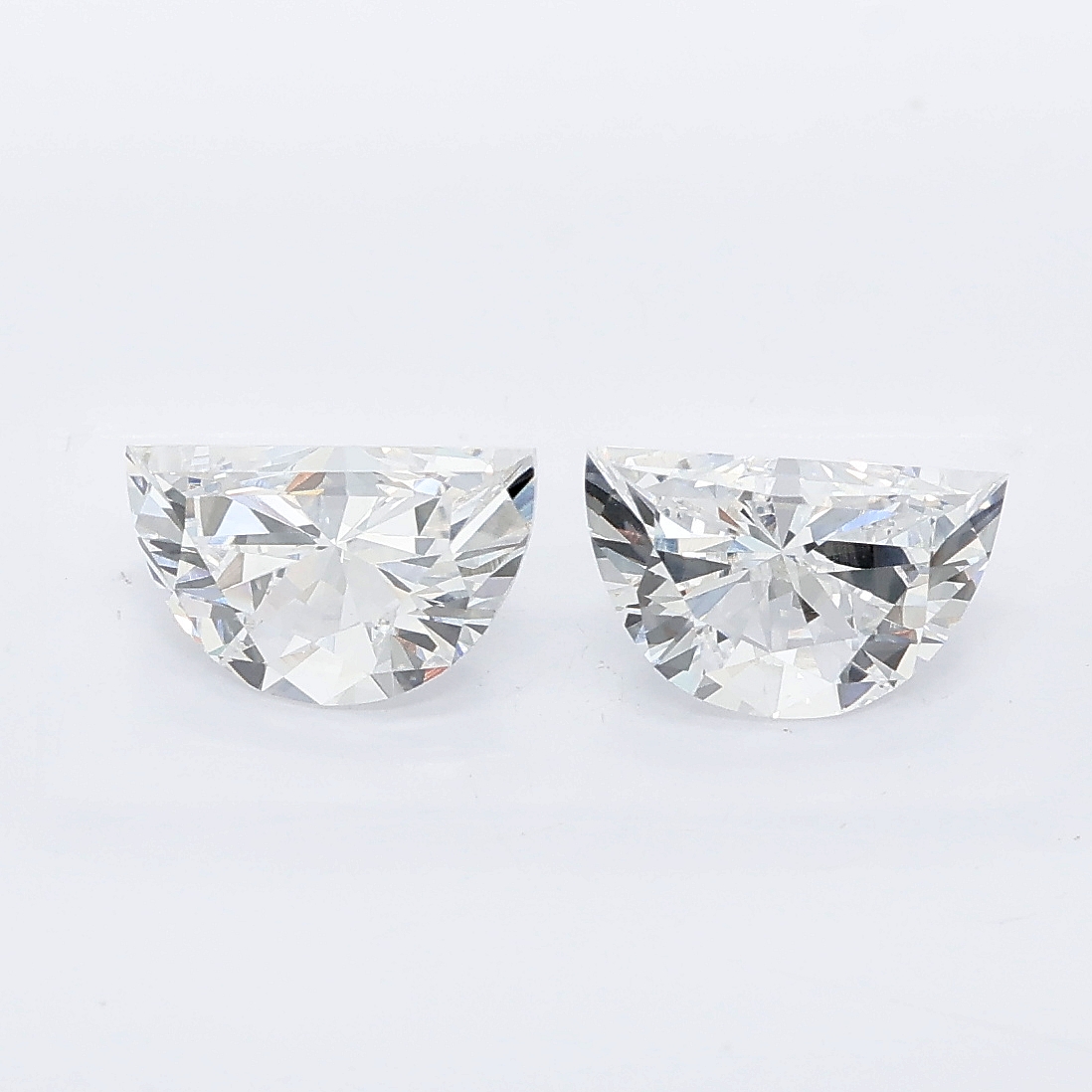 1.45ct Half moon lab grown diamond