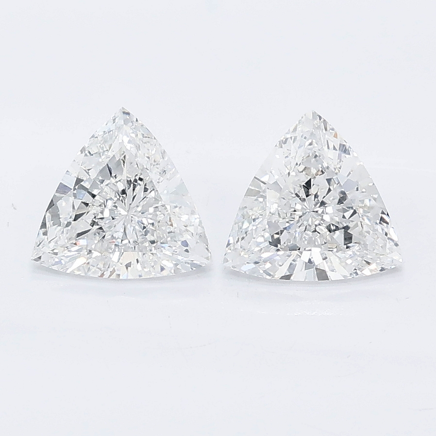 0.99ct Trilliant lab grown diamond