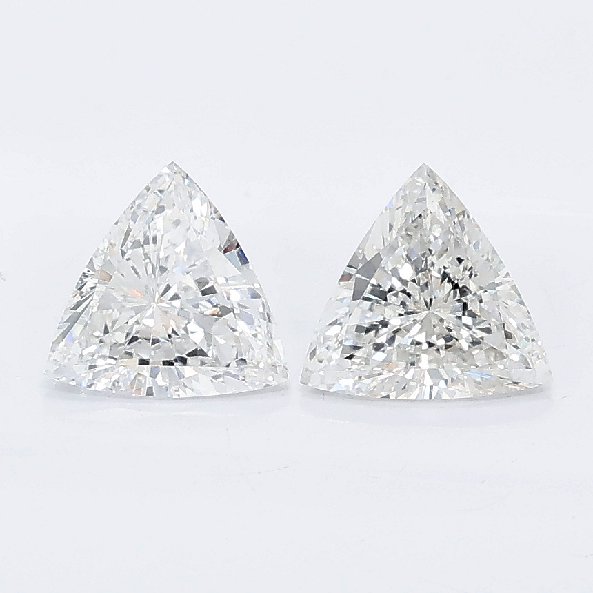 0.85ct Trilliant lab grown diamond