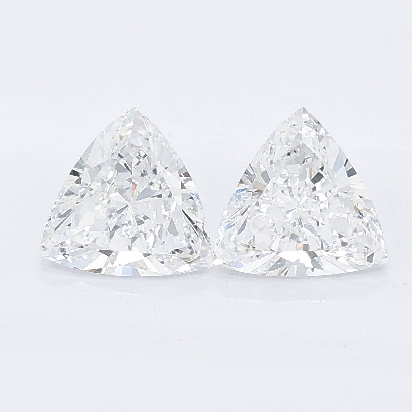 0.87ct Trilliant lab grown diamond