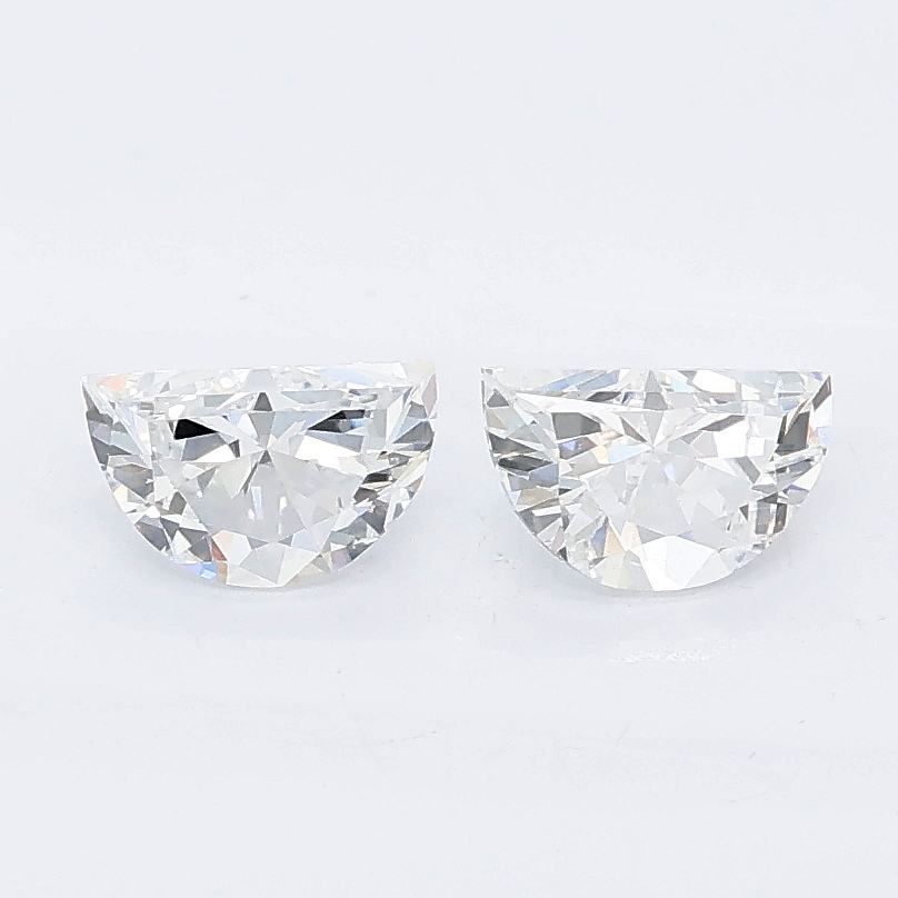 0.62ct Half moon lab grown diamond