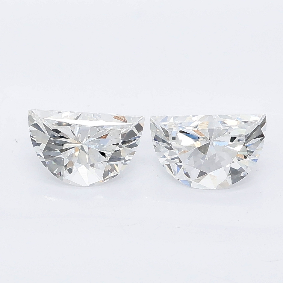 1.13ct Half moon lab grown diamond