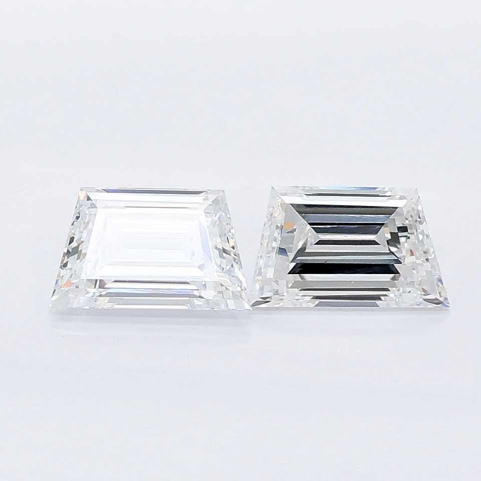 1.08ct Trapezoid lab grown diamond