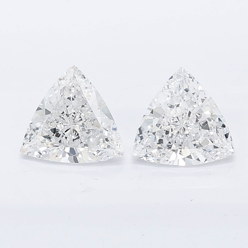 0.78ct Trilliant lab grown diamond