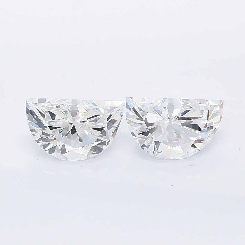 1.14ct Half moon lab grown diamond