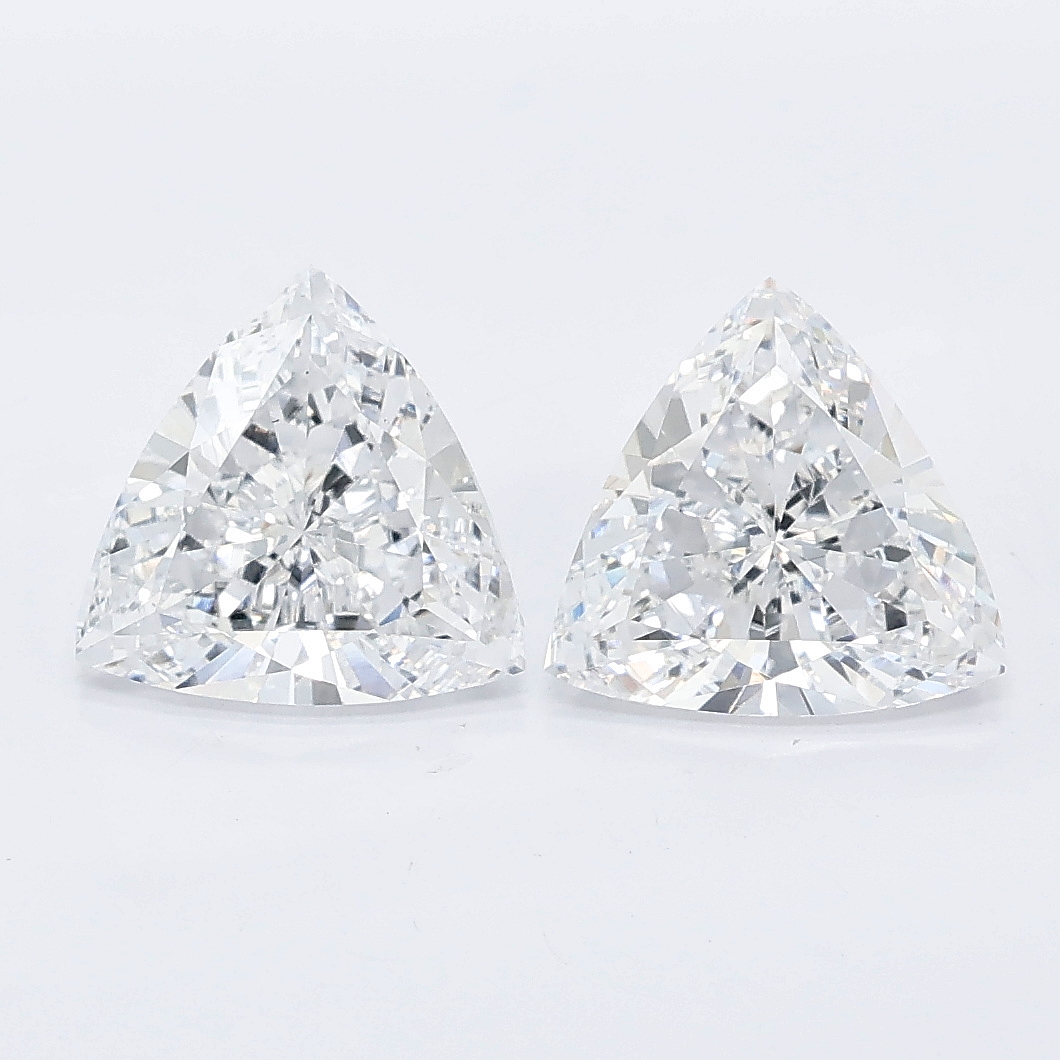 2.04ct Trilliant lab grown diamond