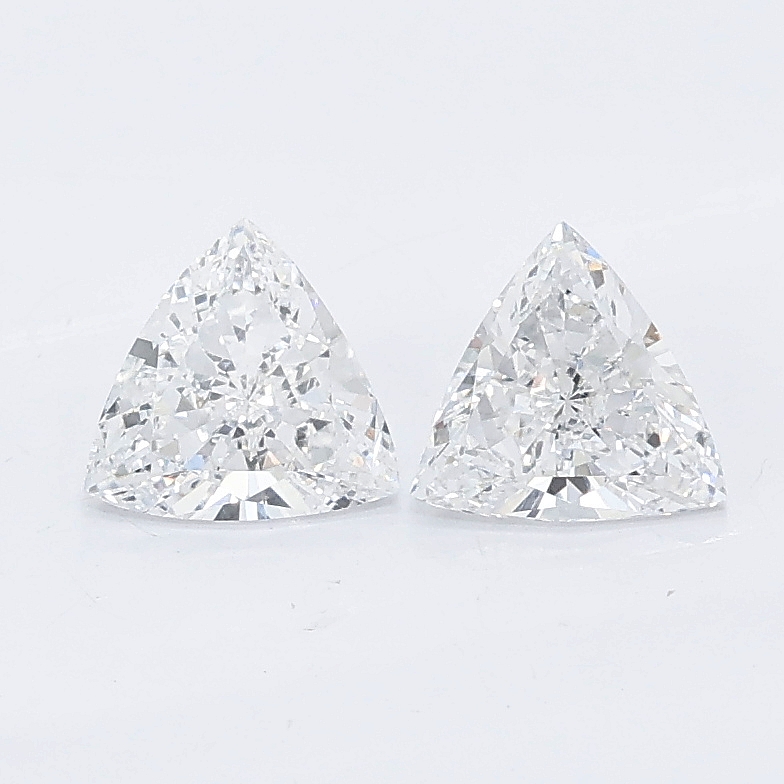 0.61ct Trilliant lab grown diamond