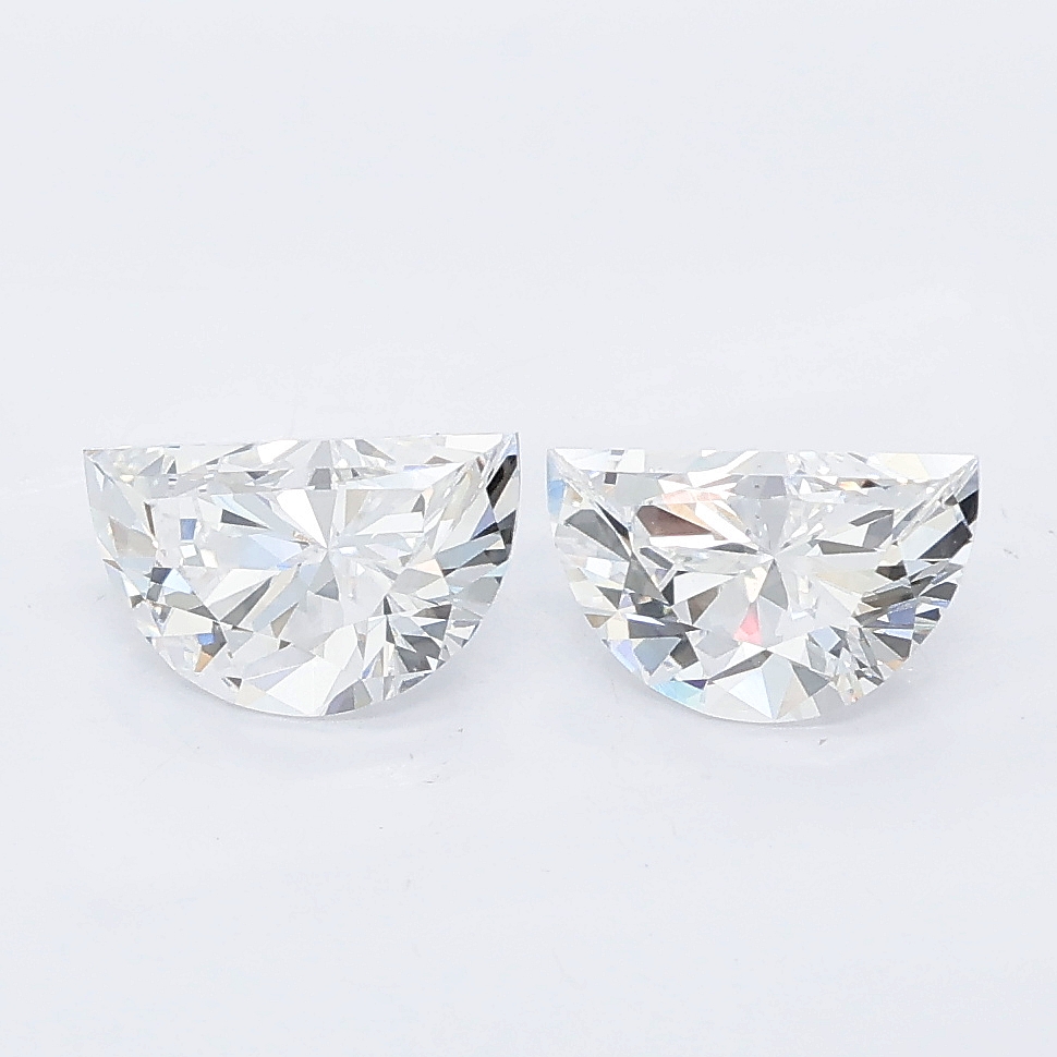 1.23ct Half moon lab grown diamond