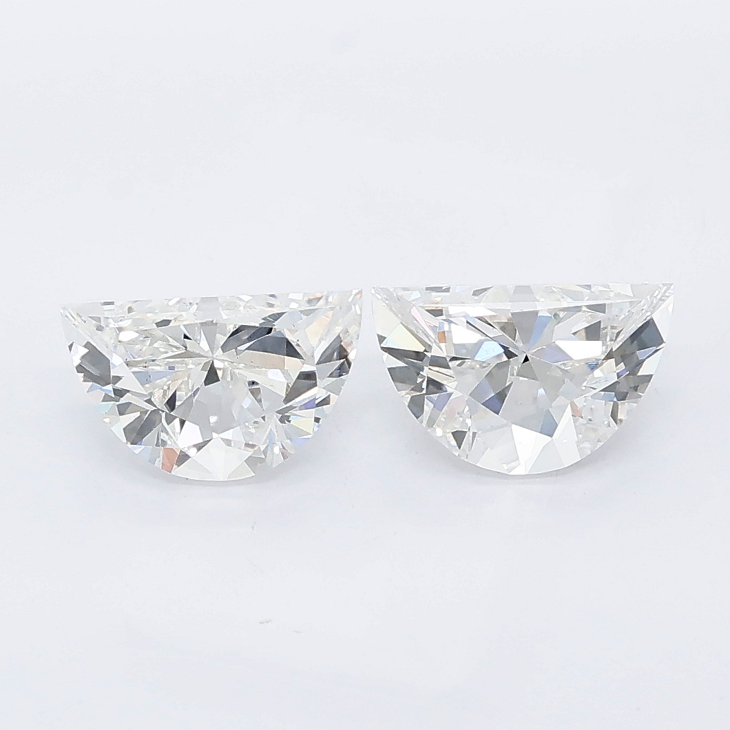 1.56ct Half moon lab grown diamond