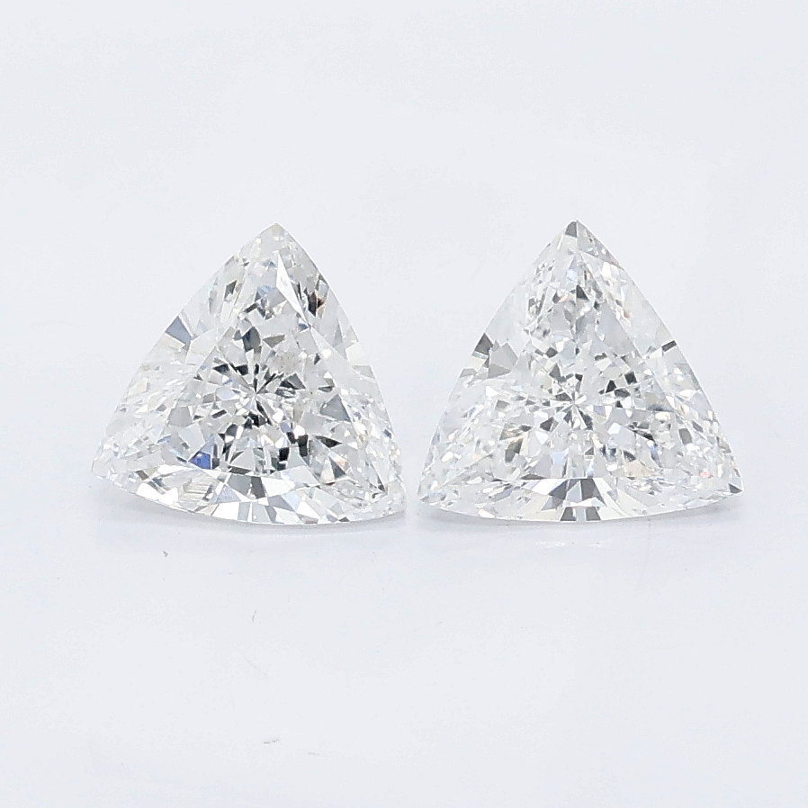 0.81ct Trilliant lab grown diamond