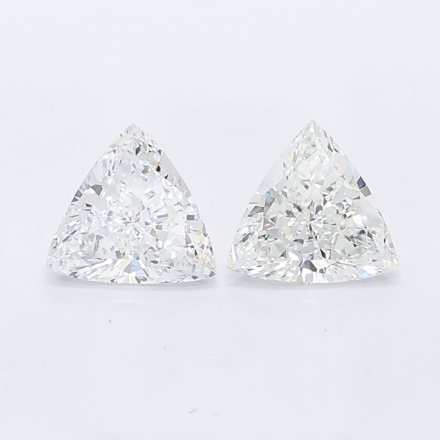 0.80ct Trilliant lab grown diamond
