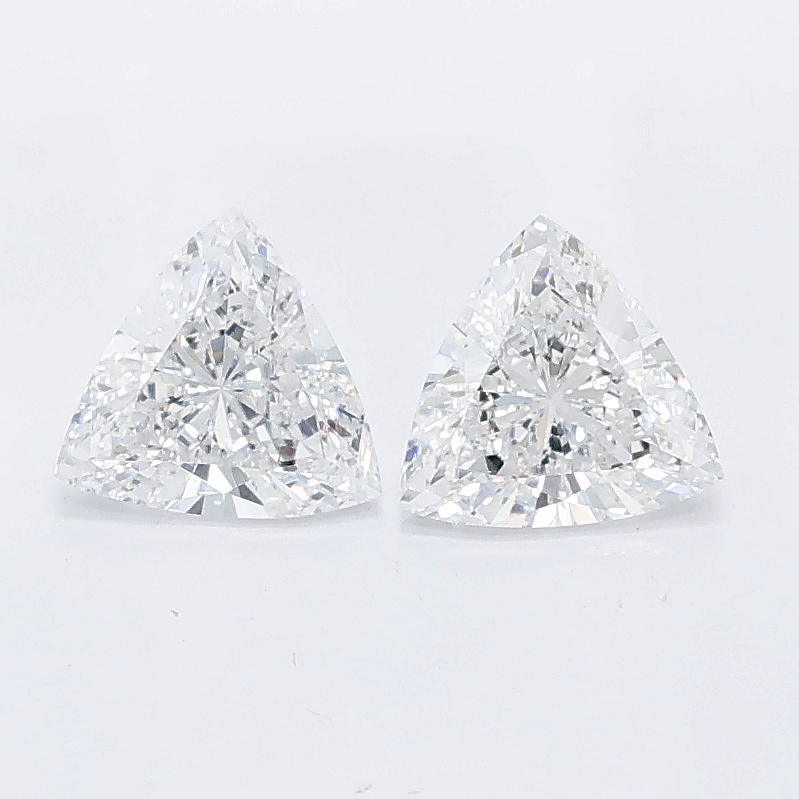 0.69ct Trilliant lab grown diamond