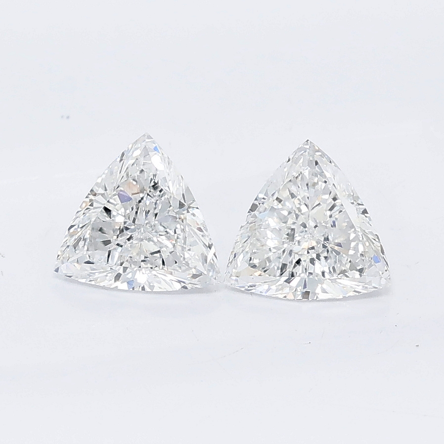 0.81ct Trilliant lab grown diamond