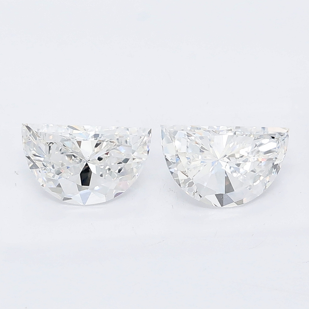 1.16ct Half moon lab grown diamond