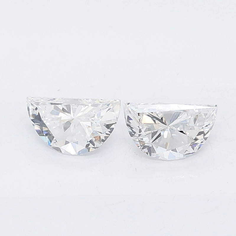 0.58ct Half moon lab grown diamond