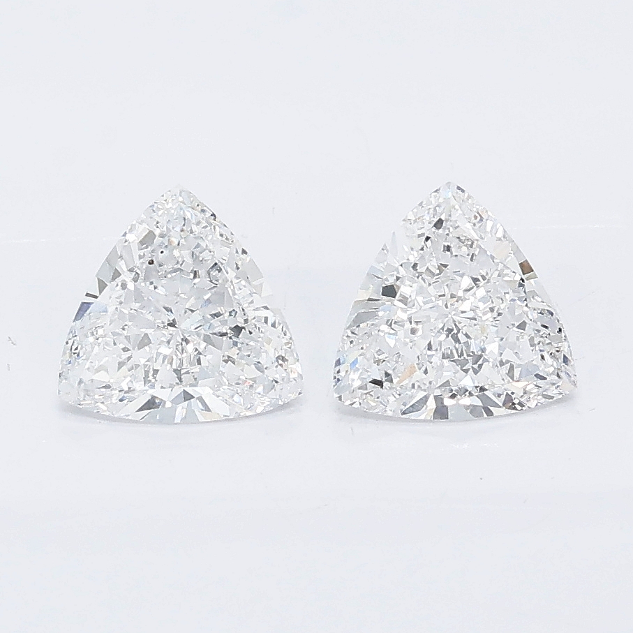 0.87ct Trilliant lab grown diamond