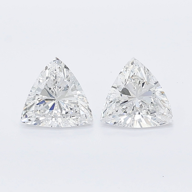 0.59ct Trilliant lab grown diamond