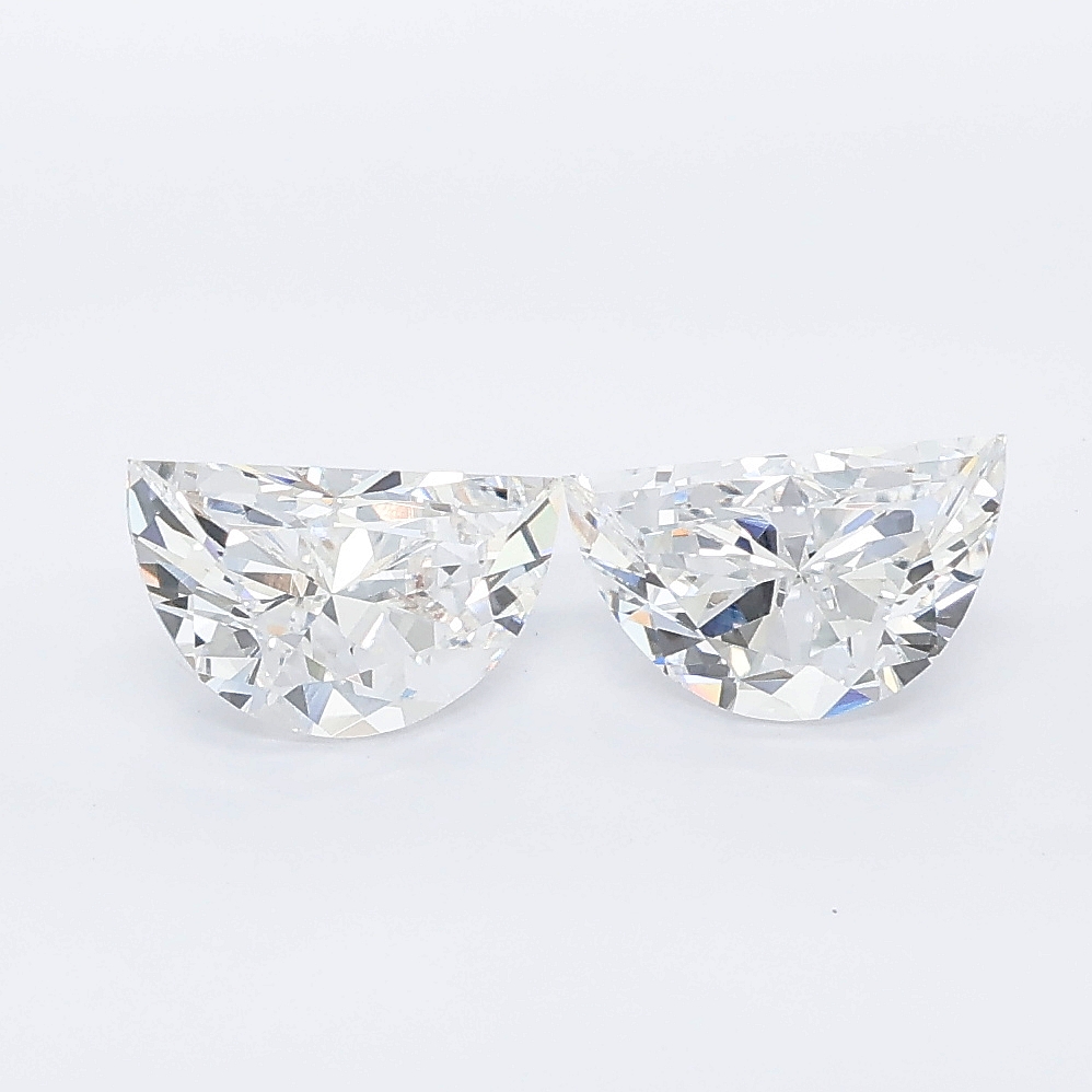 1.12ct Half moon lab grown diamond